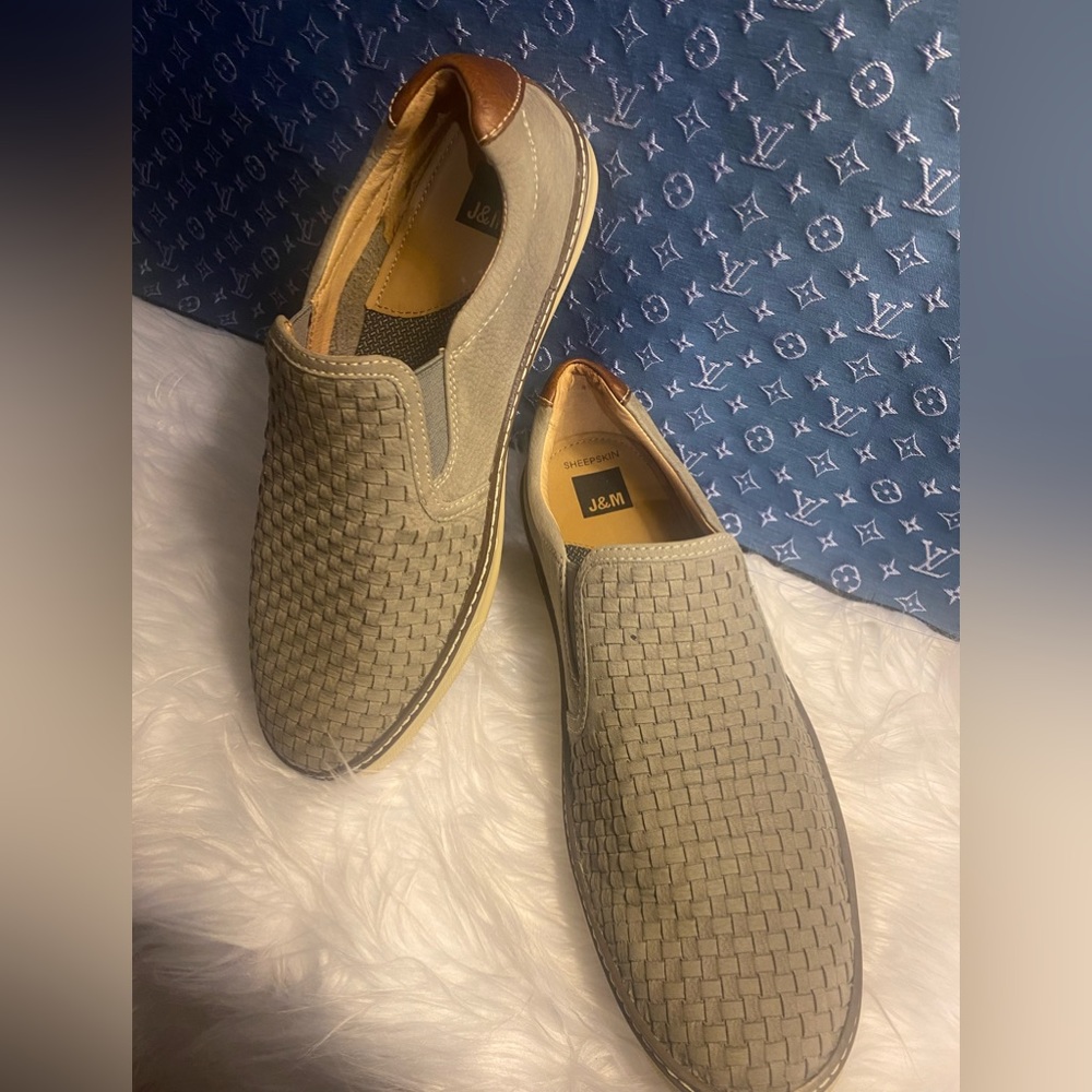 Johnston & Murphy Men's McGuffey Woven Slip-On Shoe Classic Lightweight Sneaker